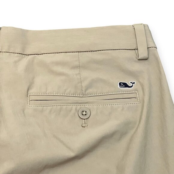 Vineyard Vines Men's On-The-Go Tan Performance Pants 32x30 - Picture 5 of 6